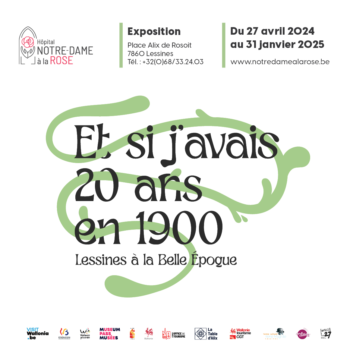 Exposition « Et si j’avais 20 ans en 1900 : Lessines à la Belle Époque »