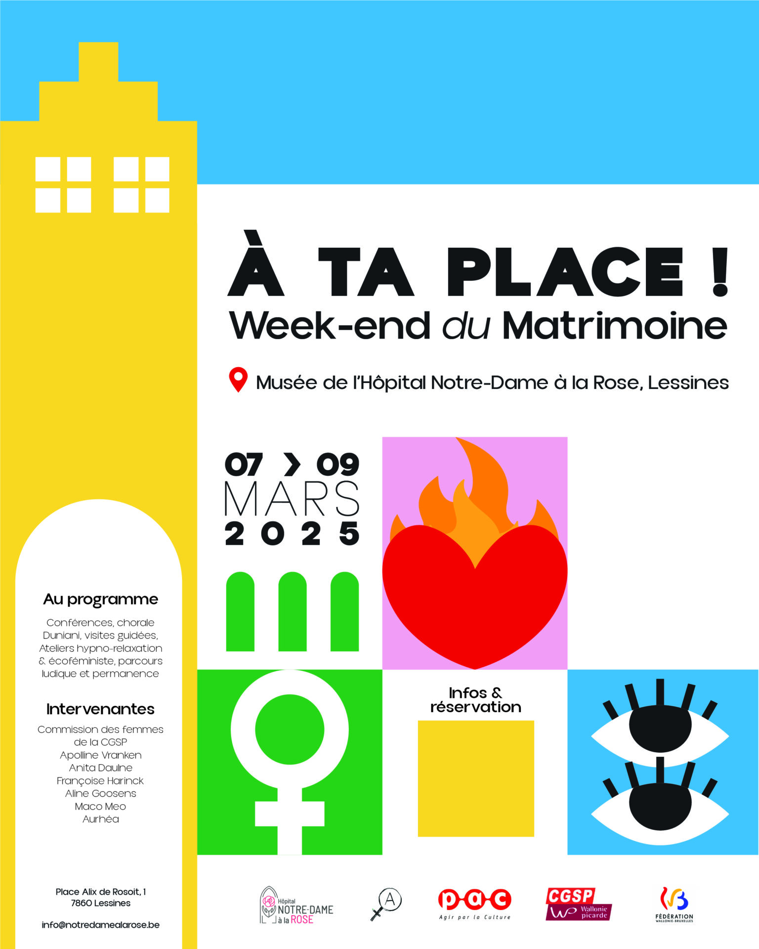 « À ta place » | Week-end du Matrimoine 👩